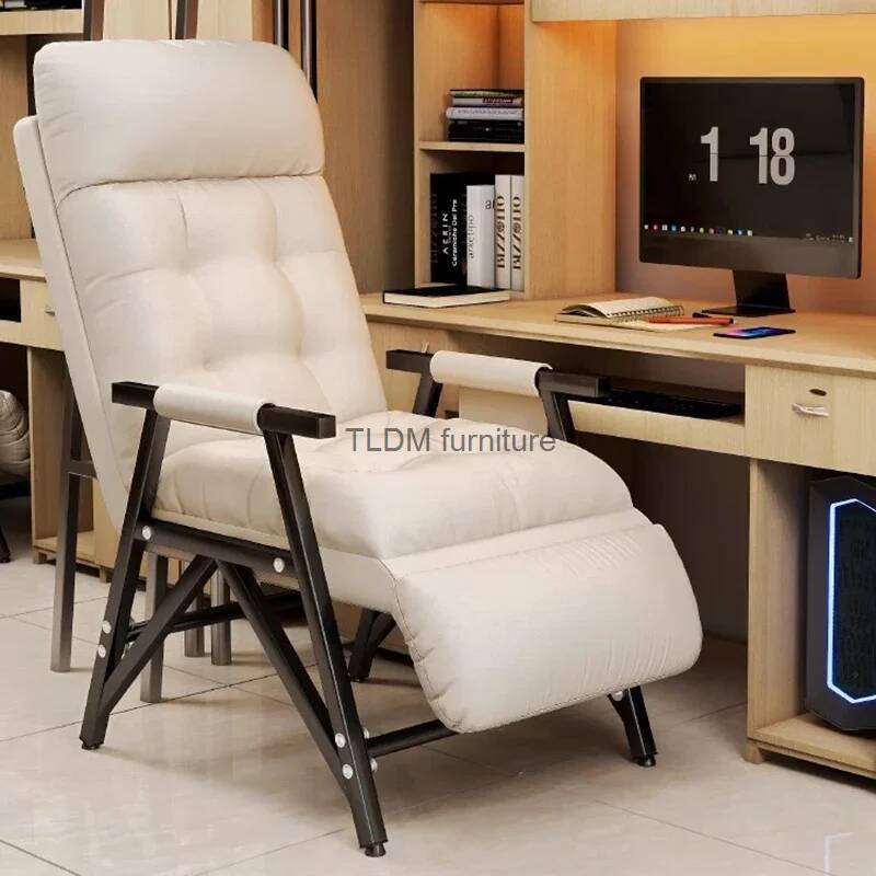 Office Furniture Com - เก้าอี้เล่นเกมคอมพิวเตอร์ เก้าอี้สำนักงานปรับเอนนอนแบบไร้แรงโน้มถ่วง เบาะหนัง เก้าอี้ทำงาน เฟอร์นิเจอร์สำนักงาน