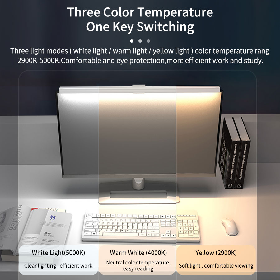 โคมไฟ LED สำหรับหน้าจอคอมพิวเต - Office Furniture Modern บทวิจารณ์และราคา