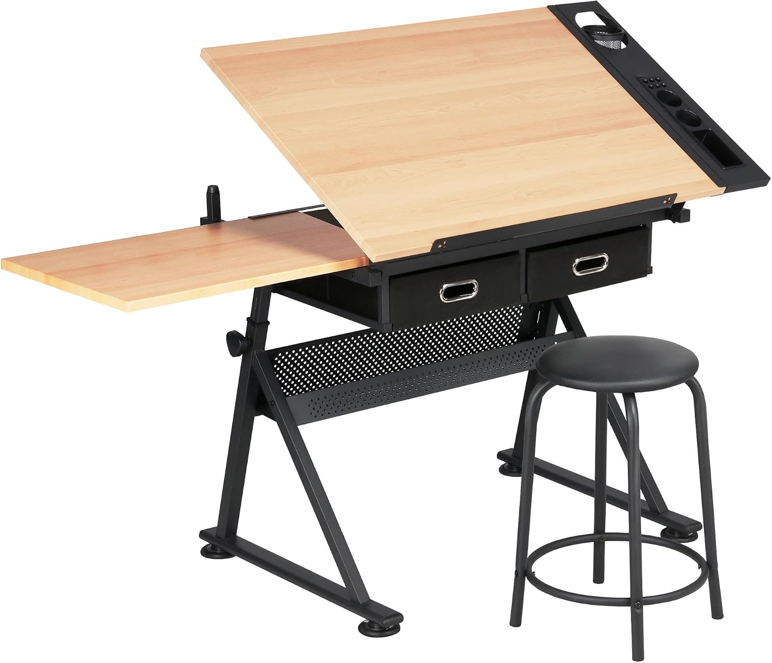 โต๊ะเขียนแบบปรับระดับได้พร้อมเ - Office Furniture Modern บทวิจารณ์และราคา