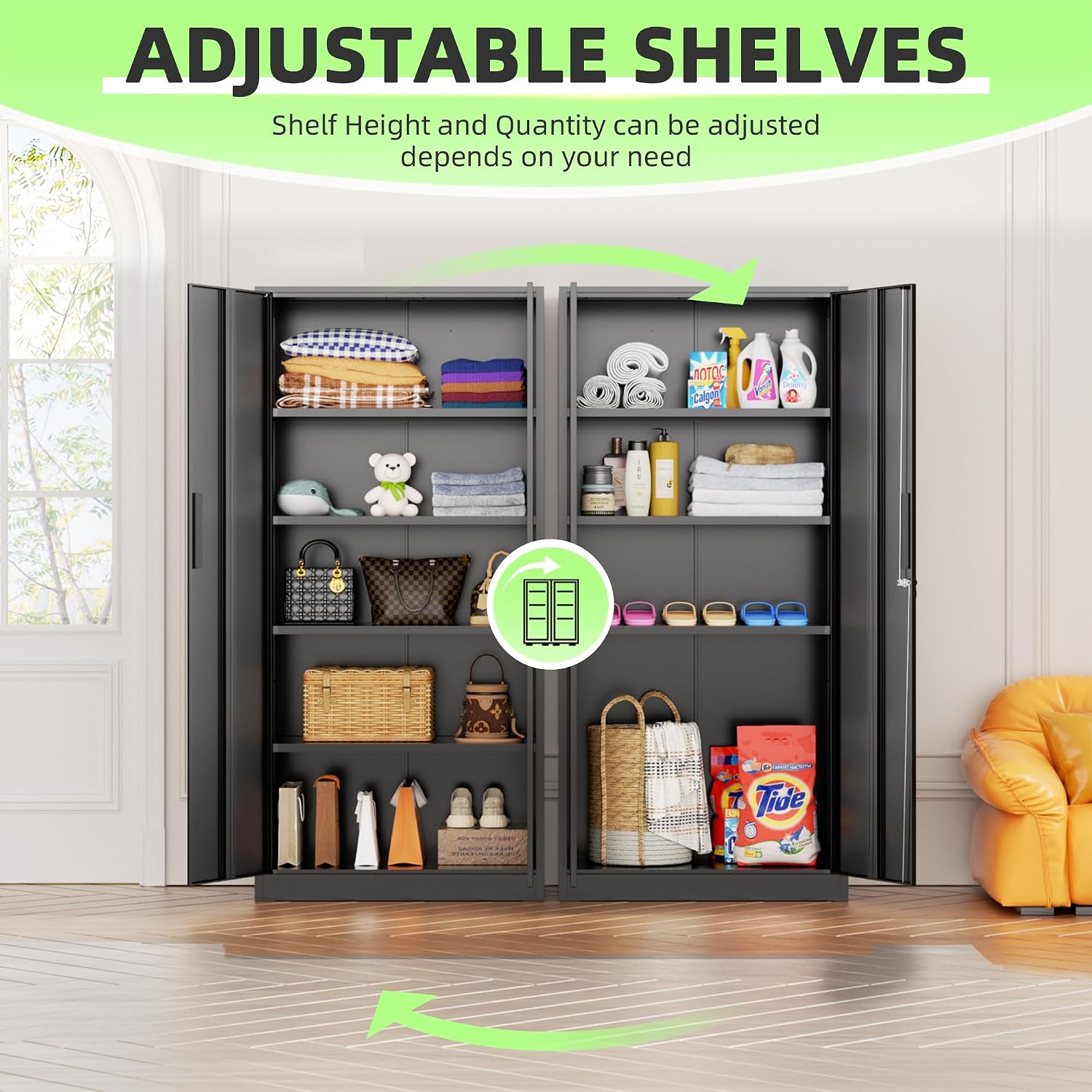 ตู้เก็บของโลหะสูง, ตู้เก็บของอ - Office Furniture Modern บทวิจารณ์และราคา