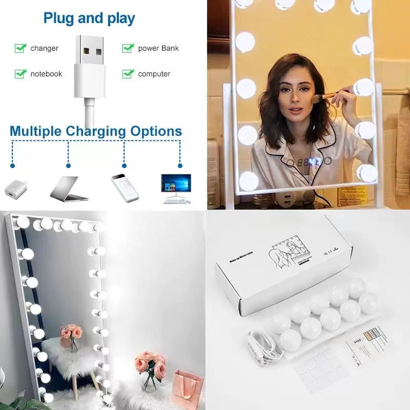 ไฟ LED วางกระจกแต่งหน้าหลอดไฟ, - Office Furniture Modern บทวิจารณ์และราคา