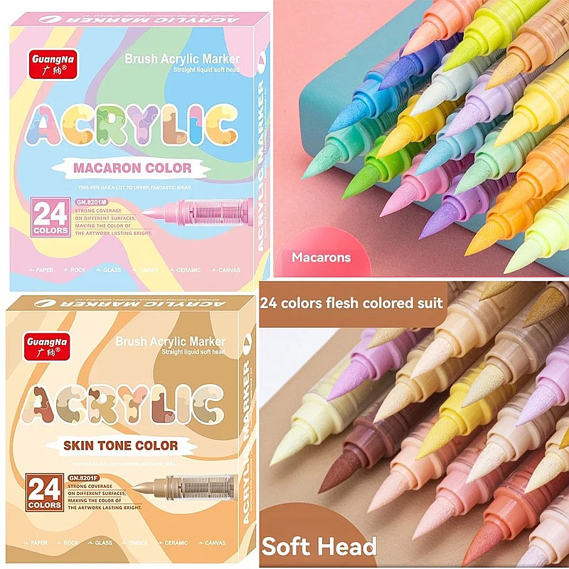 ชุดปากกาอะคริลิคหัวแปรงนุ่ม 72 - Copic Marker Sketch บทวิจารณ์และราคา